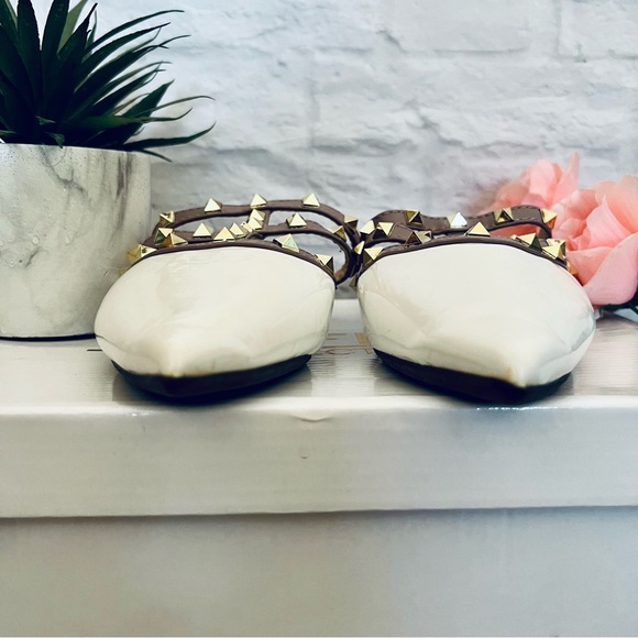 Studded Patent Leather Mules - Picture 5 of 8